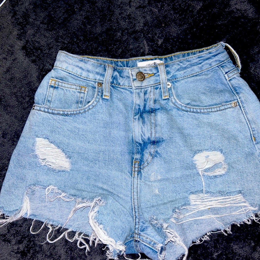 High waisted biker shorts